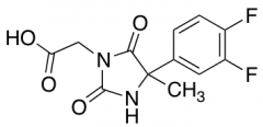 2-[4-(3,4-Difluorophenyl)-4-methyl-2,5-dioxoimidazolidin-1-yl]acetic Acid