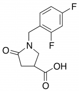 1-(2,4-Difluorobenzyl)-5-oxopyrrolidine-3-carboxylic Acid;