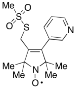2,5-Dihydro-2,2,5,5-tetramethyl-3-[[(methylsulfonyl)thio]methyl]-4-(3-pyridinyl)-1H-pyrrol