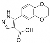 3-(2,3-Dihydro-1,4-benzodioxin-6-yl)-1H-pyrazole-4-carboxylic Acid