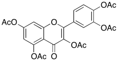 [5,7-Diacetyloxy-2-(3,4-diacetyloxyphenyl)-4-oxochromen-3-yl] Acetate