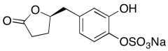 (4R)-5-(3',4'-Dihydroxyphenyl)-&gamma;-valerolactone-4'-O-sulfate Sodium Salt