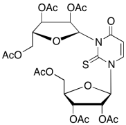 2,3-Dihydro-2-thioxo-1,3-bis-(2,3,5-tri-O-acetyl-&beta;-D-ribofuranosyl)-4(1H)-pyrimid