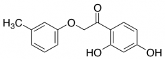 1-(2,4-dihydroxyphenyl)-2-(3-methylphenoxy)ethan-1-one