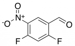 2,4-difluoro-5-nitrobenzaldehyde