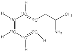 DL-Amphetamine- 13C6