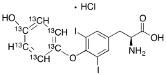 3,5-Diiodo-L-thyronine (4-Hydroxyphenyl-13C6) Hydrochloride
