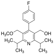 2,6-Diisopropyl-4-(4-fluorophenyl)-3-hydroxymethyl-5-methoxypyridine