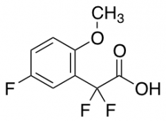 2,2-difluoro-2-(5-fluoro-2-methoxyphenyl)acetic acid