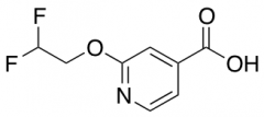 2-(2,2-difluoroethoxy)pyridine-4-carboxylic acid