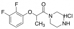 2-(2,3-difluorophenoxy)-1-(piperazin-1-yl)propan-1-one hydrochloride