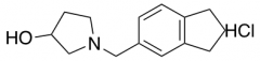 1-(2,3-dihydro-1H-inden-5-ylmethyl)pyrrolidin-3-ol hydrochloride