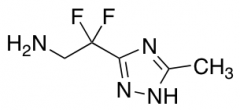 2,2-difluoro-2-(3-methyl-1H-1,2,4-triazol-5-yl)ethan-1-amine