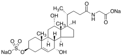 N-[(3&beta;,7&alpha;,12&alpha;)-7,12-Dihydroxy-24-oxo-3-(sulfooxy)chol-5-en-24