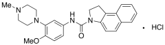 1,2-Dihydro-N-[4-methoxy-3-(4-methyl-1-piperazinyl)phenyl]-3H-benz[e]indole-3-carboxamide 