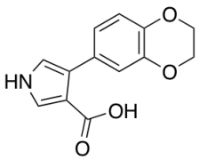 4-(2,3-Dihydro-1,4-benzodioxin-6-yl)-1H-pyrrole-3-carboxylic Acid