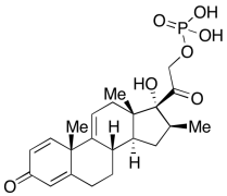 17,21-Dihydroxy-16&beta;-methyl-pregna-1,4,9(11)-triene-3,20-dione 21-phosphate Ester