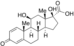 11&beta;,​17-​Dihydroxy-​3-​oxoandrosta-​1,​4-​diene-​17&beta;-​carboxyli