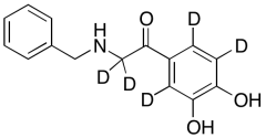 1-(3,4-Dihydroxyphenyl)-2-[(phenylmethyl)amino]-ethanone-d5