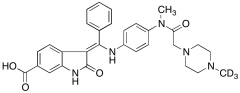 (3Z)-2,3-Dihydro-3-[[[4-[methyl[2-(4-methyl-1-piperazinyl)acetyl]amino]phenyl]amino]phenyl