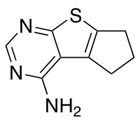 6,7-dihydro-5H-cyclopenta[4,5]thieno[2,3-d]pyrimidin-4-amine