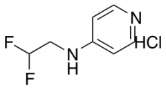 N-(2,2-difluoroethyl)pyridin-4-amine hydrochloride