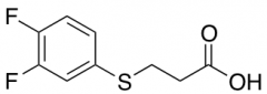 3-[(3,4-difluorophenyl)sulfanyl]propanoic Acid