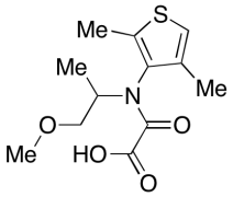 2-[(2,4-Dimethyl-3-thienyl)(2-methoxy-1-methylethyl)amino]-2-oxo-acetic acid