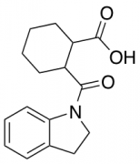 2-(2,3-Dihydro-1H-indole-1-carbonyl)cyclohexane-1-carboxylic Acid