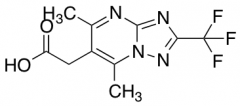 2-[5,7-Dimethyl-2-(trifluoromethyl)-[1,2,4]triazolo[1,5-a]pyrimidin-6-yl]acetic Acid