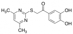 1-(3,4-Dihydroxyphenyl)-2-[(4,6-dimethylpyrimidin-2-yl)thio]ethanone