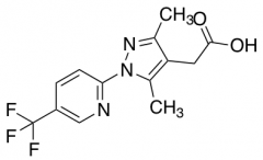 2-{3,5-Dimethyl-1-[5-(trifluoromethyl)pyridin-2-yl]-1H-pyrazol-4-yl}acetic acid