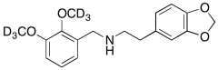 N-(2,3-Dimethoxybenzyl)homopiperonylamine-d6