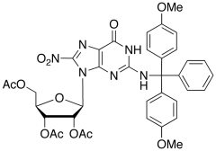 N-(4,4'-Dimethoxytrityl)-8-nitroguanosine 2',3',5'-Triacetate