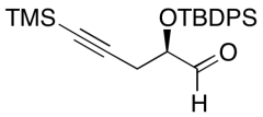 (2R)- 2-[[(1,1-Dimethylethyl)diphenylsilyl]oxy]-5-(trimethylsilyl)-4-pentynal