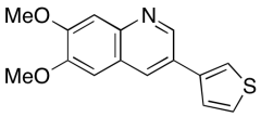 6,7-Dimethoxy-3-(3-thienyl)quinoline
