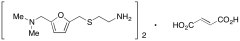 2-(((5-((Dimethylamino)methyl)furan-2-yl)methyl)thio)ethanamine Fumarate (2:1)