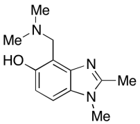 4-[(Dimethylamino)methyl]-1,2-dimethyl-1H-benzimidazol-5-ol