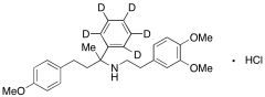 N-(3,4-Dimethoxyphenethyl)-4-(4-methoxyphenyl)-2-phenylbutan-2-amine-d5 Hydrochloride
