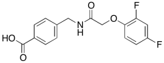 4-[[[2-(2,4-Difluorophenoxy)acetyl]amino]methyl]benzoic Acid