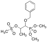 1-(Dimethoxyphosphoryl)-1-phenoxypropan-2-yl-1-(benzyloxy) Methanesulfonate