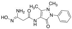 N-(1,5-Dimethyl-3-oxo-2-phenyl-2,3-dihydro-1H-pyrazol-4-yl)-2-(N'-hydroxycarbamimidoyl)ace