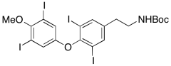 4-(3,5-Diiodo-4-methoxyphenoxy)-3,5-diiodophenethylcarbamic Acid tert-Butyl Ester