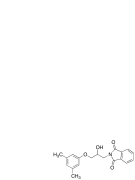 2-[3-(3,5-Dimethylphenoxy)-2-hydroxypropyl]-1H-isoindole-1,3(2H)-dione