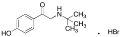 2-​[(1,​1-​Dimethylethyl)​amino]​-​1-​(4-​hydroxyphenyl)​-ethanone Hydrob