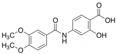 4-(3,4-Dimethoxybenzamido)-2-hydroxybenzoic Acid