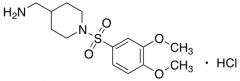 [1-(3,4-Dimethoxybenzenesulfonyl)piperidin-4-yl]methanamine Hydrochloride