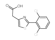 [2-(2,6-Dichlorophenyl)-1,3-thiazol-4-yl]acetic acid