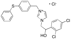 3-[2-(2,4-Dichlorophenyl)-2-hydroxyethyl]-1-[[4-(phenylthio)phenyl]methyl]-1H-imidazolium 