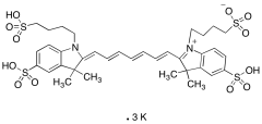 2-[7-[1,3-Dihydro-3,3-dimethyl-5-sulfo-1-(4-sulfobutyl)-2H-indol-2-ylidene]-1,3,5-heptatri